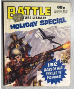 BATTLE PICTURE LIBRARY HOLIDAY SPECIAL (1983) UK B&amp;W comic book digest VG+ - $364.70 MXN
