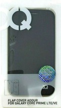 Black Xqisit Flap Cover Adour For Samsung Galaxy Core Prime 4G LTE Book ... - $7.38