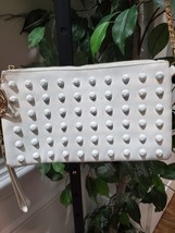 Traci Lynn White Women&#39;s Studded Crossbody Shoulder Stylish Purse - $30.00