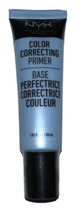 NYX Color Corrrecting Primer BLUE Brightens Sallowness in Fair Complexio... - $8.88