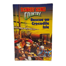 Donkey Kong Country Rescue on Crocodile Isle 1997 Paperback Nintendo Colored In - £10.05 GBP