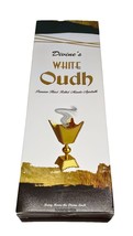 Divine&#39;s White Oud Incense Sticks 50g Oudh Aloewood Free Shipment - £11.07 GBP