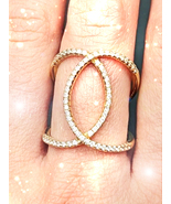 HAUNTED ENTWINED BAND  RING THE ETERNITY STAR HIGHEST LIGHT COLLECTION M... - $703.77