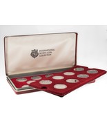 1984 International Games Collection Of 20 Proof Coins From Various Natio... - $13,913.01 MXN