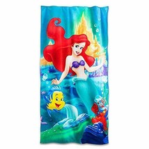 Disney Store Disney Parks Princess Little Mermaid Ariel Girls Beach Towel - £38.31 GBP