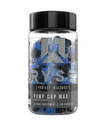 RYSE Project Blackout Pump Cap Max, Unflavored, Pre Workout | 120 Capsules - $61.53 CAD