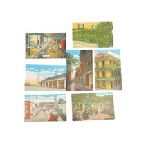 New Orleans Color 1940 Linen Postcard Lot Of 7 Unposted - £8.19 GBP