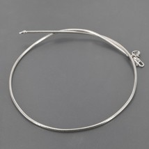 Vintage Silpada 16.5&quot; Sterling Silver Thin 2mm Omega Snake Chain Necklac... - €26,04 EUR
