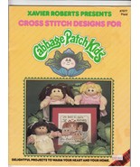 Cabbage Patch Kids Cross Stitch Pattern Booklet Xavier Roberts 7677 Doll... - £6.91 GBP