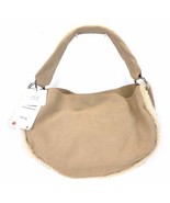 ZARA Limited Edition New Comfort Collection Beige Suede Leather Shoulder... - £66.38 GBP