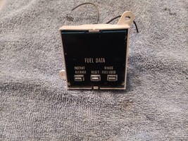 1980-1985 CADILLAC DEVILLE FUEL ECONOMY DATA CENTER OEM. - $1,010.63 MXN