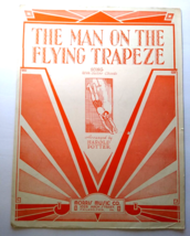 The Man On The Flying Trapeze Sheet Music 1933 Harold Potter Morris Musi... - £10.25 GBP