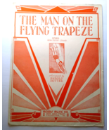 The Man On The Flying Trapeze Sheet Music 1933 Harold Potter Morris Musi... - £8.57 GBP