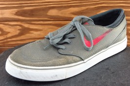 Nike Stefan Janoski Shoes Size 8.5 M Gray Skateboarding Fabric Men - £15.78 GBP