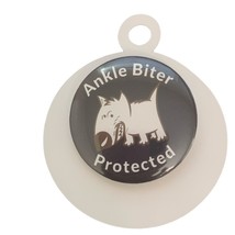 Ankle Biter Protected Pinback  Badge Button - £3.82 GBP