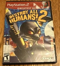 Destroy All Humans 2 (Sony PlayStation 2, 2006) - £11.72 GBP
