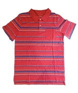 NWT Cat &amp; jack xxl 18 red striped short sleeve polo shirt - $12.00