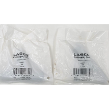 Lasco 3/4&quot; x 3/4&quot; x 3/4&quot; Barbed Insert PVC Water Irrigation Tee Lot of 2 - £6.32 GBP