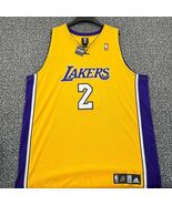 Los Angeles LA Lakers Fisher #2 Jersey Shirt Men 52 Yellow Adidas Sleeve... - $263.69 CAD