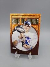 2008 Topps Eli Manning Ring Of Honor #RH42-EM Football Trading Card - $1.61