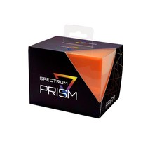 2 BCW Spectrum Prism Deck Case - Sunset Orange (Holds 100 Cards) - $16.65