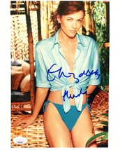 ELIZABETH HURLEY SIGNED 8X10 PHOTO AUSTIN POWERS BEDAZZLED SERVING SARA ... - £96.32 GBP