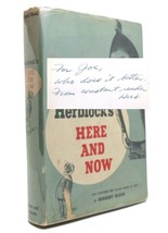 Herbert Block HERE AND NOW Signed 1st 1st Edition 1st Printing - $299.95