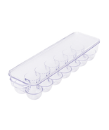 Clear Plastic Egg Holder for Refrigerator (Holds 14 Eggs) - $27.53 CAD