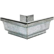 AMERIMAX HOME PRODUCTS 29202 5-Inch Mill Finish Galvanized Outside Mitre - $26.43