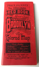 1936  Interactive Map Company Red Book Brooklyn NY Street Guide  No Map - £31.27 GBP