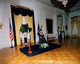 White House East Room draped in black after death Pres. Kennedy New 8x10 Photo - £7.02 GBP
