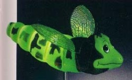 GREEN DRAGON FLY - SOLAR LIGHT - RARE BATTERY LIGHT - £77.44 GBP
