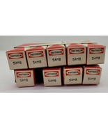 9 Vintage Raytheon 5AM8 Electronic Tube Lot w/ Original Box Sleeve Rare  - £38.66 GBP