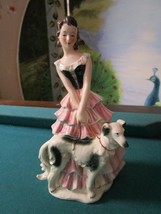 Goebel Germany Lady Figurines Flower LADY/LADY With Dog PICK1 - £50.42 GBP