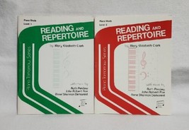Reading and Repertoire Piano Study Level 1 &amp; 2 - Very Good Condition - £13.89 GBP