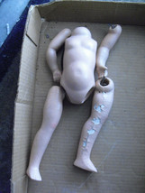 Vintage 1930s USA Marked Composition Girl Doll Body Arms Legs 12&quot; Tall - £37.39 GBP
