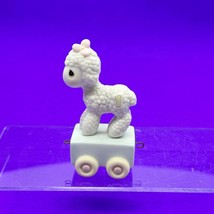 Precious Moments Birthday Train Age 1 &quot;Happy Birthday Little Lamb&quot; Lamb Figurine - £6.68 GBP