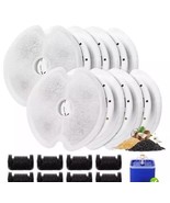 8PCS  Water Fountain Filters for Ultra Silent  Fountain 67oz/2L with Pre... - $19.68