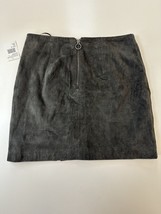 Women’s Blank NYC Suede Mini Skirt Size 26 “Road Trip” Dark Green/Grey - £18.45 GBP