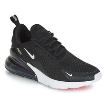 Nike Mens Air Max 270 Lifestyle Running Shoes Size 9.5 Color Black/White - £146.91 GBP