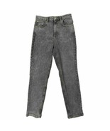 asos Denim High Rise Mom Jeans Womens size 28 Tapered Leg Gray - £17.64 GBP