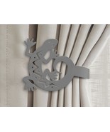 Coastal Theme Starfish Drapery Holdback in Black Rust or Unpainted - $39.00