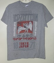 Led Zeppelin T Shirt 1971 Tour Of The World Tokyo Japan Vintage 2015 Myth Gems - £51.94 GBP