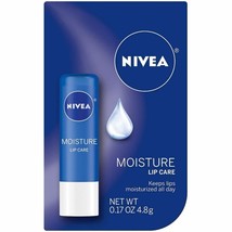 NIVEA A Kiss of Moisture Essential Lip Care 0.17 oz (Pack of 12) - £49.55 GBP