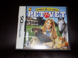 Paws &amp; Claws: Pet Vet (Nintendo DS, 2007) EUC - £18.04 GBP