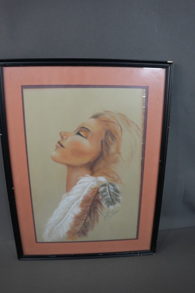 Original Oil Painting 1995 Jordanian Artist Size 24" by 17" Item image 2