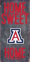 Arizona Wildcats 6&quot; x 12&quot; NCAA Distressed Home Sweet Home Sign by Fan Cr... - $17.99