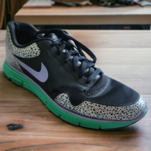 Nike Shoes Mens Size 12 Lunar Safari Fuse Black Sneakers Lace Up 525059-073 - £42.81 GBP