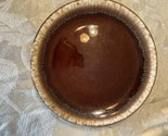 Vintage McCoy Brown Drip Glaze Desset Plates Made in USA 7 1/4&quot; wide - $27.10
