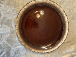 Vintage McCoy Brown Drip Glaze Desset Plates Made in USA 7 1/4&quot; wide - £21.26 GBP